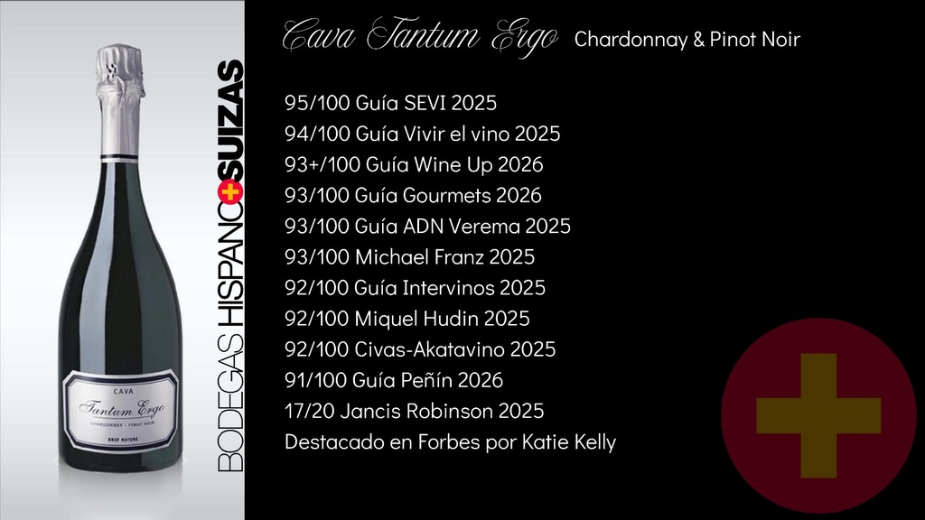 Tantum Ergo Brut Nature-Pinot Noir & Chardonnay-Hispano Suiza-Cava 2021 (75 cl.)