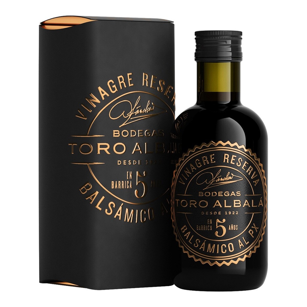 Vinagre Balsámico al PX Reserva 5 años Toro Albalá 6º – 250 ml