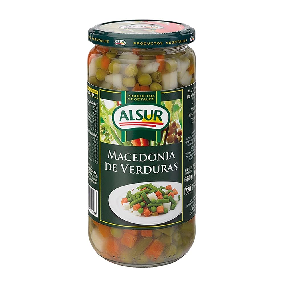 Macedonia Verduras Tarro 720 ml. Alsur