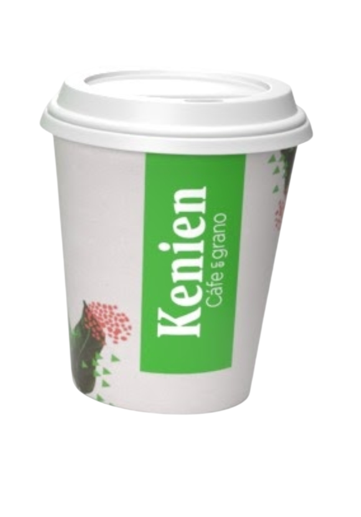 Vaso cartón 7 onzas 50 u KENIEN sin tapa