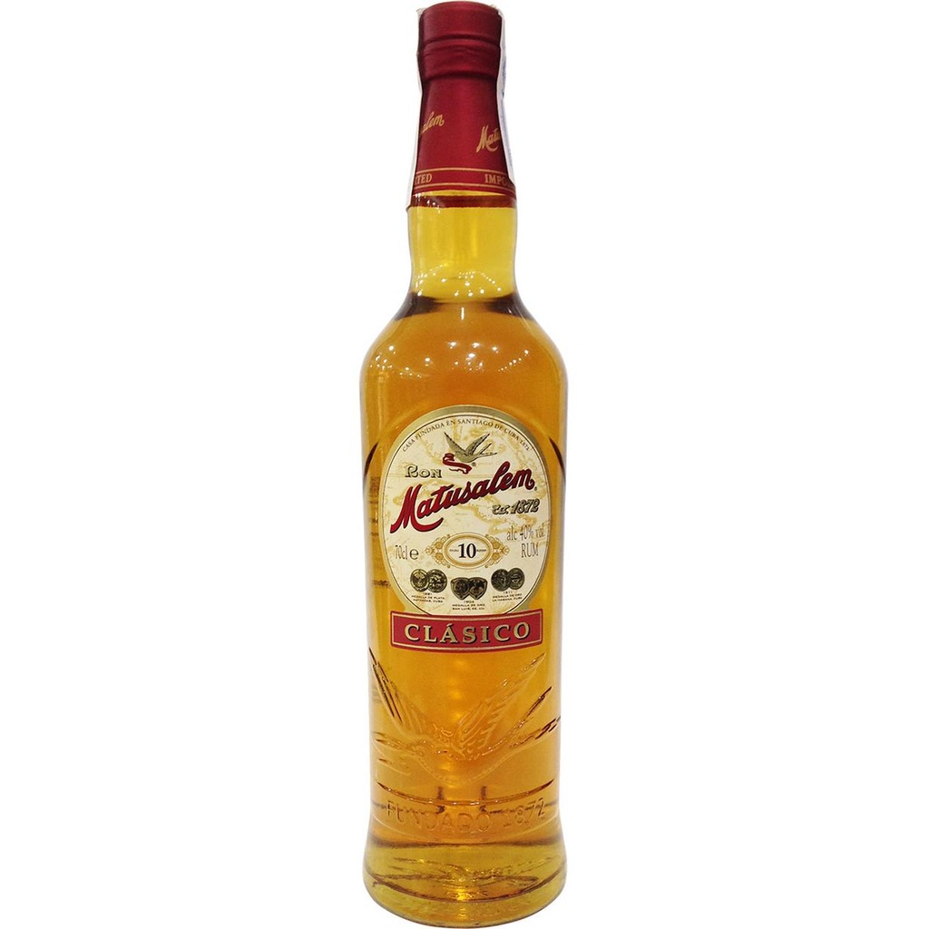Ron Matusalem 10 años 70 cl.