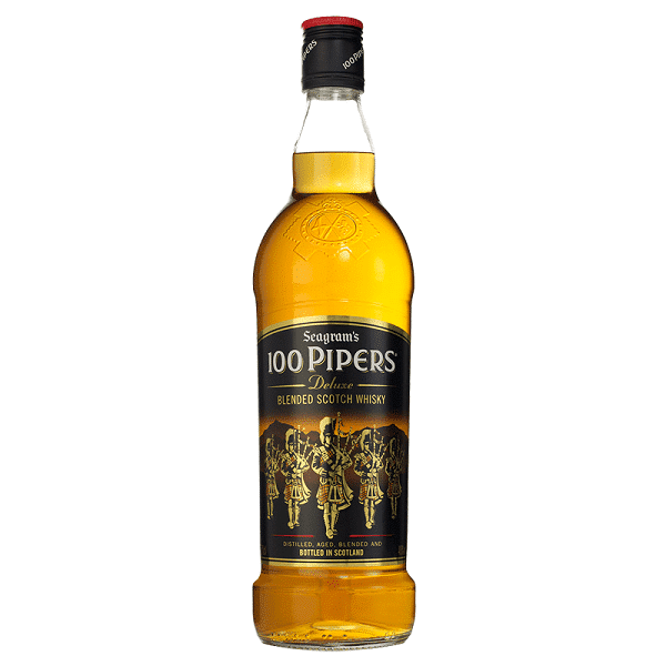 Whisky 100 Pipers 40º 70 cl.
