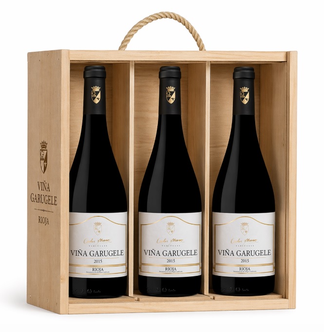 Viña Garugele Carlos Moro 2015 Estuche 3x75 cl. (Matarromera) Rioja