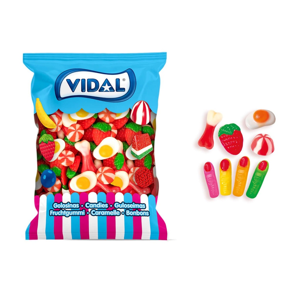 Gominolas Vidal 1kg. Fantasia Mix
