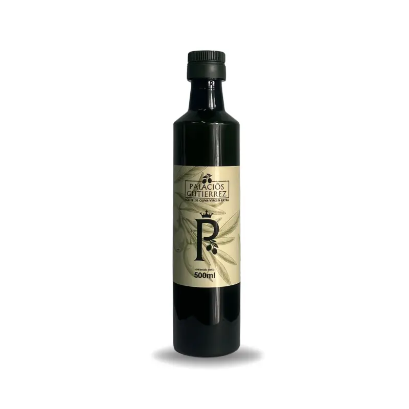 Aceite O.V.E. Palacios Gutierrez Pet 500 ml. Cosecha Temprana 2026 