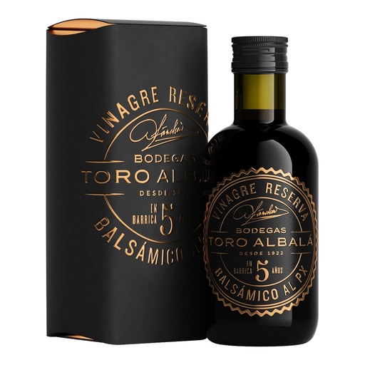 Vinagre Balsámico al PX Reserva 5 años Toro Albalá 6º – 250 ml