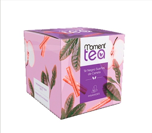 [12286291] Infusión Té Negro Sueños de Canela Moment Piramide 15 u.