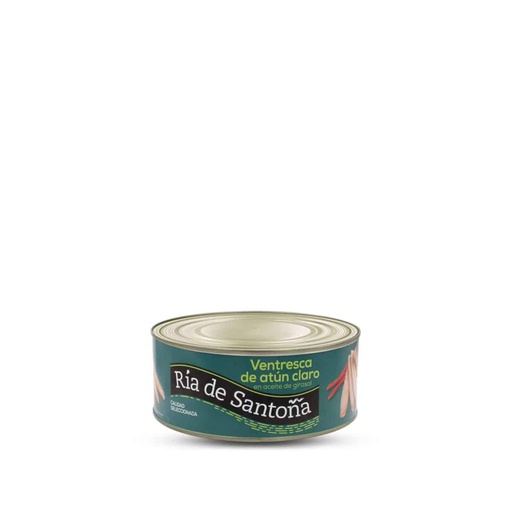 Ventresca de Atún en Oliva lata 120 gr. Ria Santoña