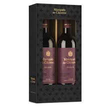 Marques de Caceres Reserva 2016 75 cl. Estuche 2 botella Riojas