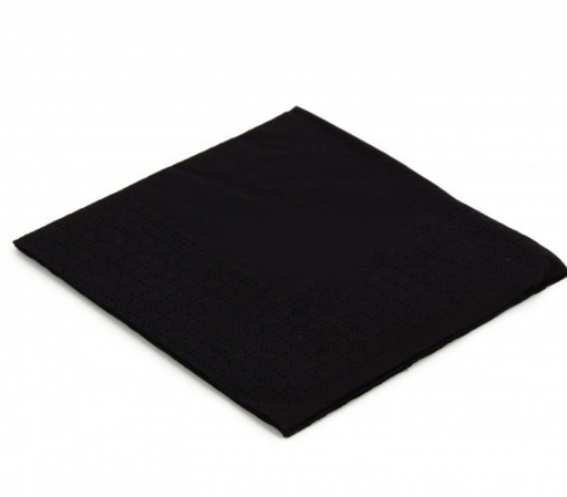 Servilleta 38x38 PP 50 u. Negra