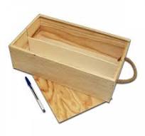 Caja madera para 3 b. Personalizado Lara