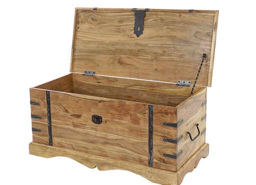 Baul Rustico de Madera para 6 botella
