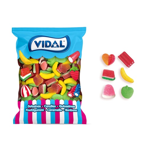 Gominolas Vidal 1kg. Happy Mix