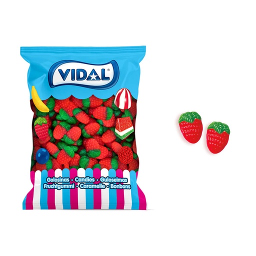 Gominolas Vidal 1kg. Fresas Silvestres